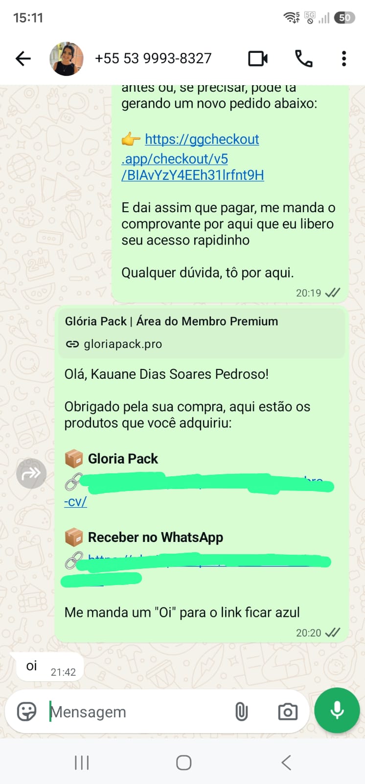 Prova de entrega