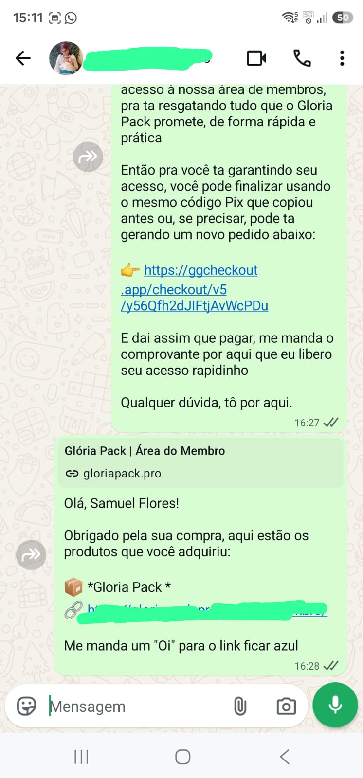 Prova de entrega
