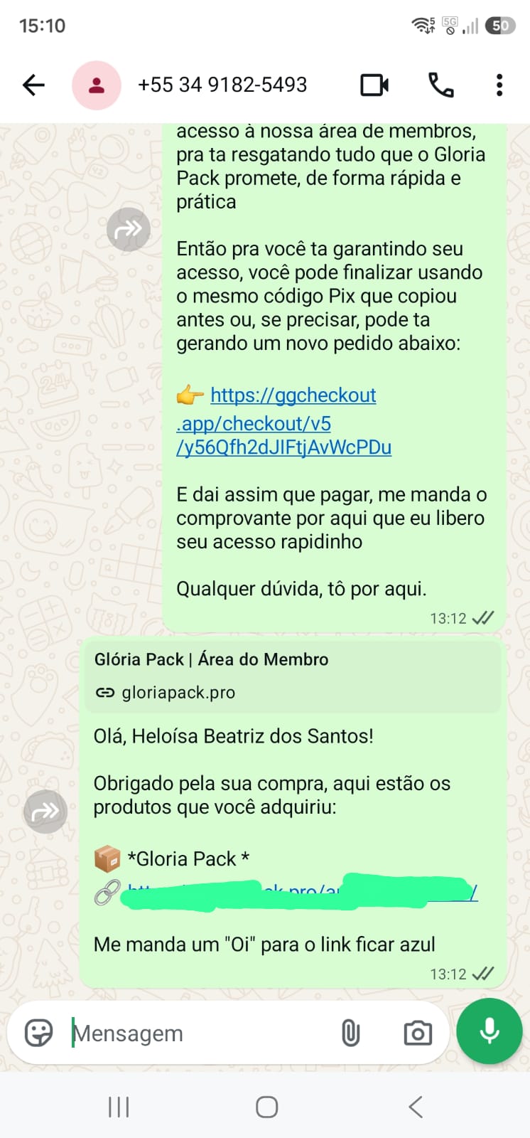 Prova de entrega