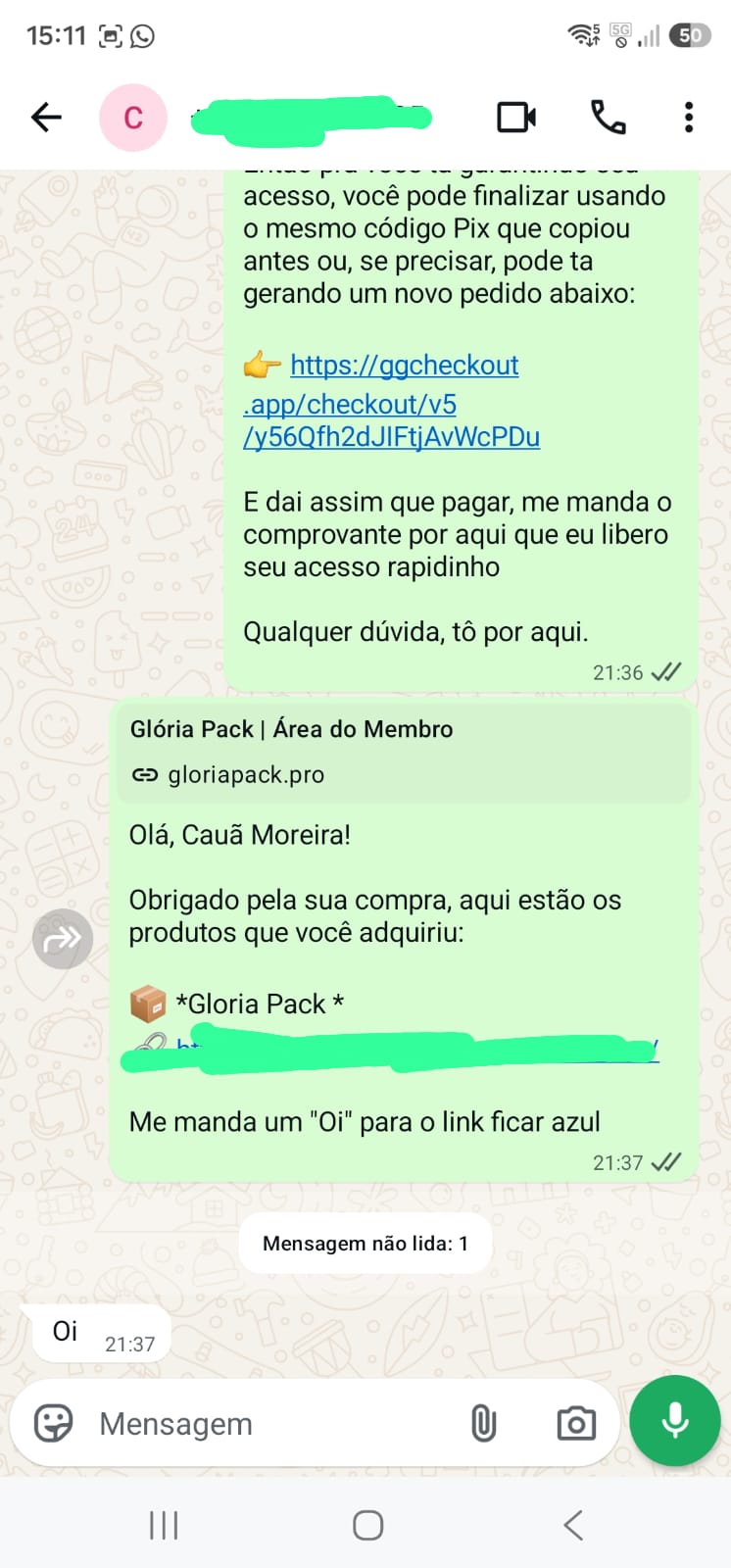 Prova de entrega