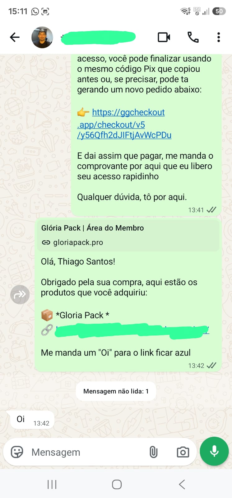 Prova de entrega